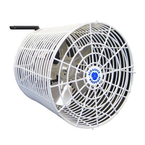 Schaefer Versa-Kool Circulation Fan with Cord & Mount - 450 CFM - 8-Inch